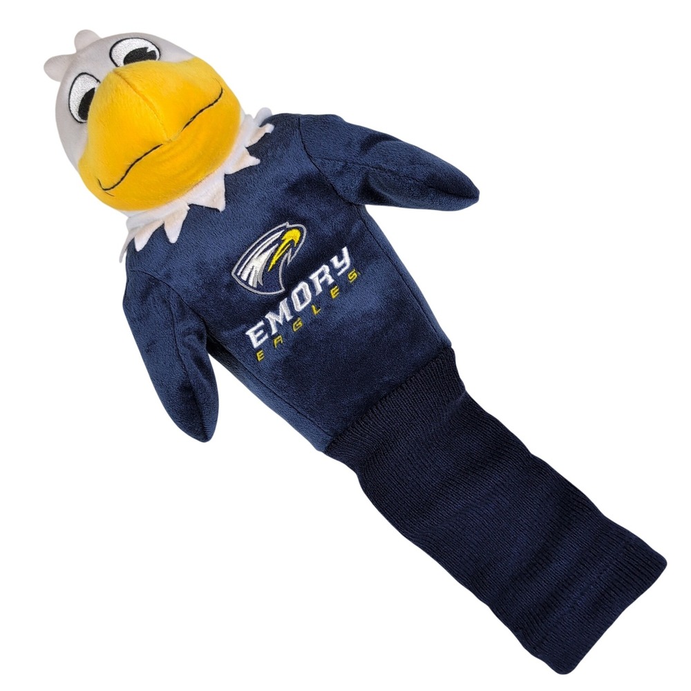 Artistic Toy Emory Eagles Mascot Golf Club Headcover OS Navy Collegiate Plush